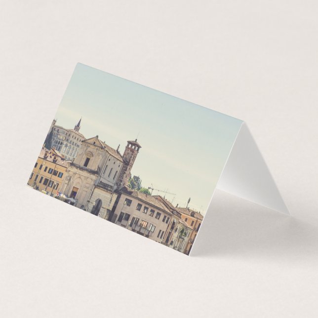 Verona-arkitektur, Italien Kort (Framsida)