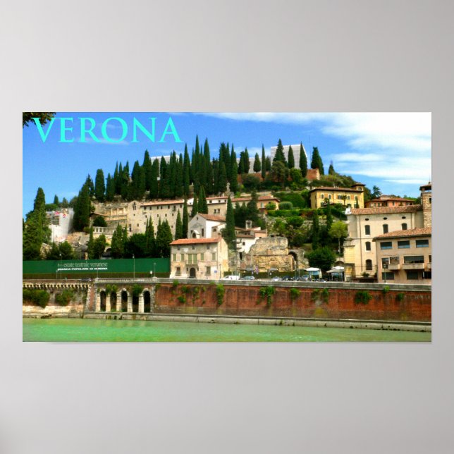 verona italien poster (Framsidan)