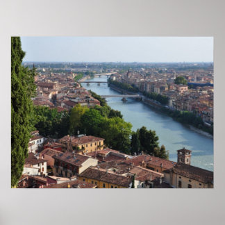 Verona, Italien poster