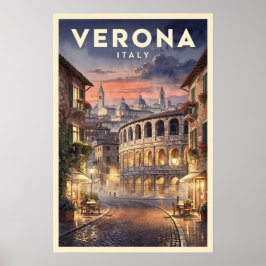 Verona Italien Vintage Resa Poster