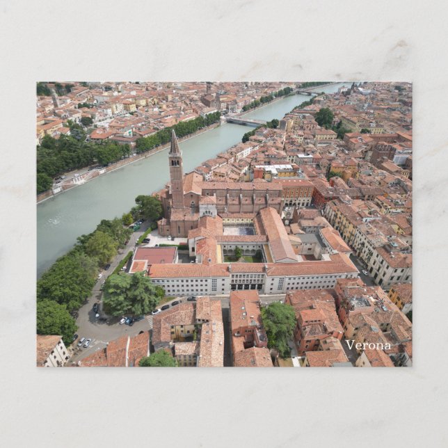 Verona Italien Vykort (Framsida)