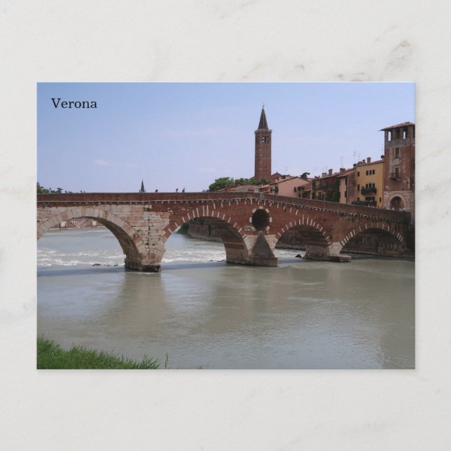 Verona Italien Vykort (Framsida)