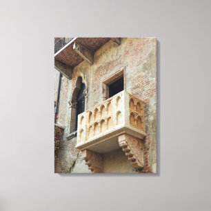 Verona Juliet Balcony-kanvastryck Canvastryck