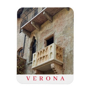 Verona Juliets Balcony-bildmagnet Magnet
