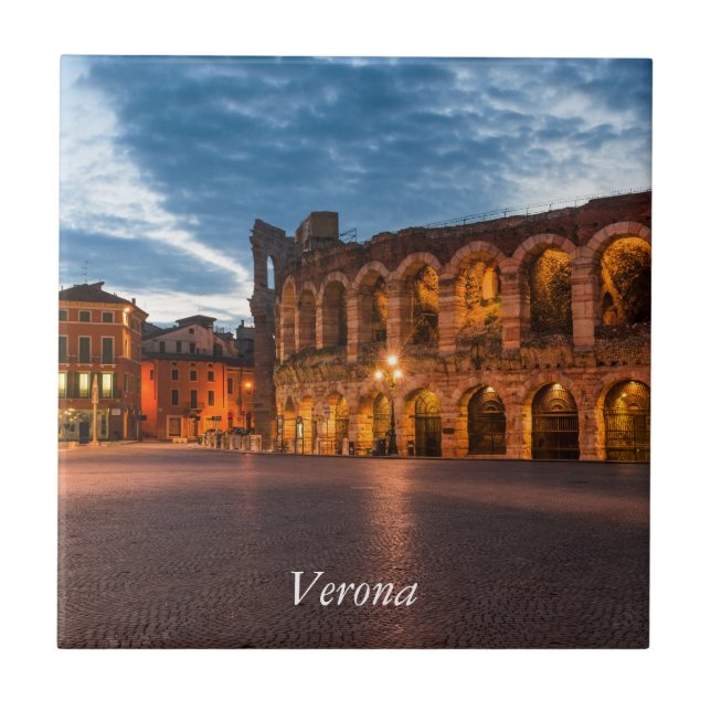 Verona Kakelplatta (Framsidan)