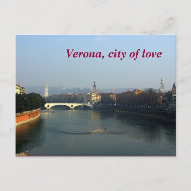Verona, Kärlek Vykort (Framsida)