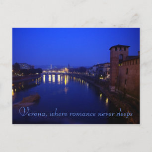 Verona, Night Vykort