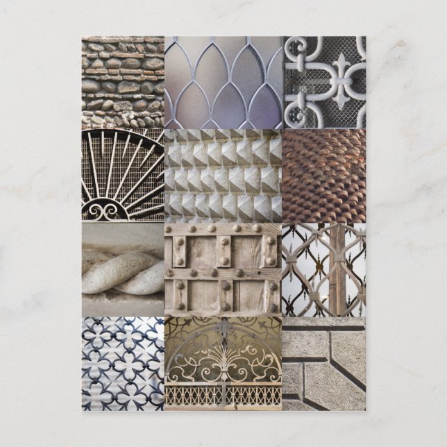 Verona Struktur vykort (Framsida)