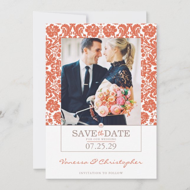 Verona Sunset Bröllop Spara Datumet (Framsida)