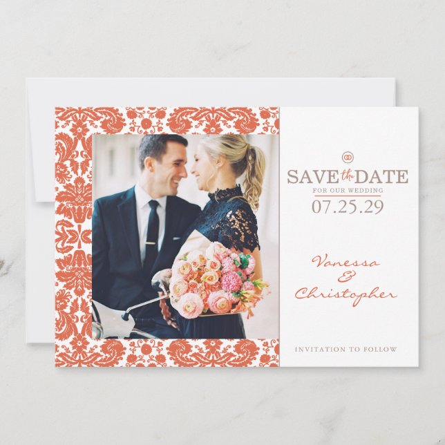 Verona Sunset Bröllop Spara Datumet (Framsida)