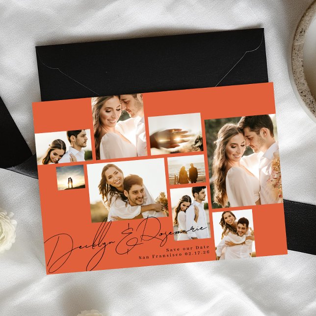 Verona Sunset Collage Multi Photo Spara Datumet (Skapare uppladdad)