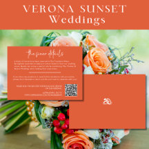 Verona Sunset Orange QR-kodhölje