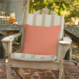 Verona Sunset Orange Solid Färg Kudde