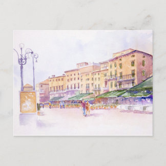 Verona, vykort för Italien