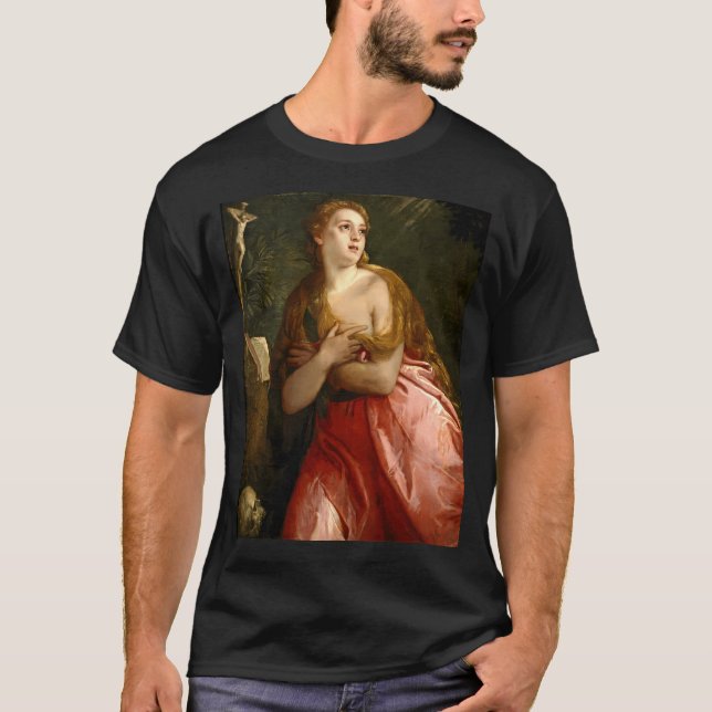 Veronese (Paolo Caliari) Penitent T Shirt (Framsida)