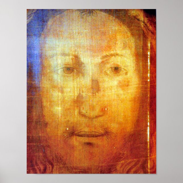 VERONICA ÄR VEIL HELIG ANSIKTE I JESUS. POSTER (Framsidan)