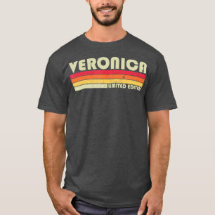 VERONICA Gift Namn Personlig Retro Vintage T Shirt
