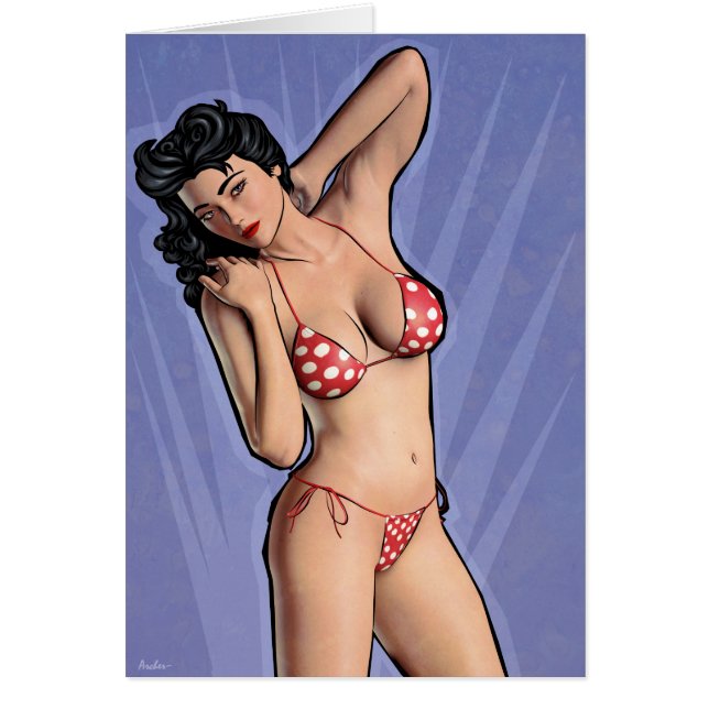 Veronica Hälsningskort (Framsidan)