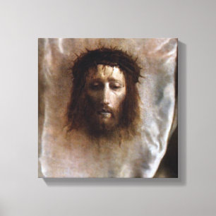 VERONICA SKYLER, DET HELIGA ANSIKTET AV JESUS. CANVASTRYCK