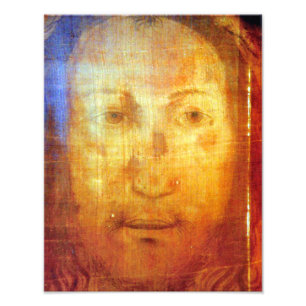 VERONICA SKYLER DET SAKRALA ANSIKTET AV JESUS. FOTOTRYCK