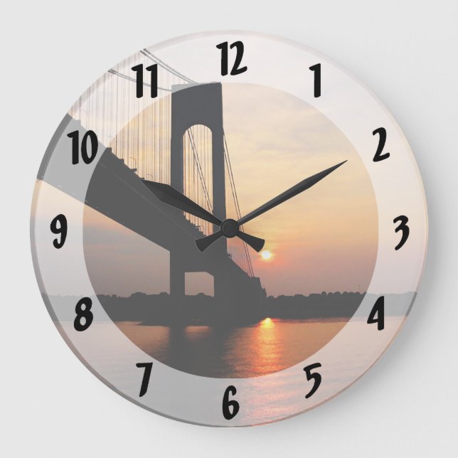 Verrazano Bridge i gryningen Stor Klocka (Framsida)