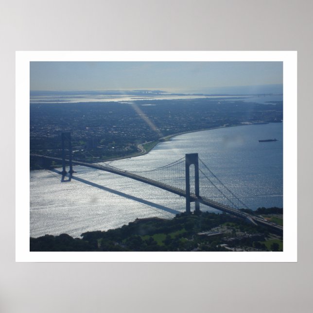 Verrazano Narrows Bridge Poster (Framsidan)
