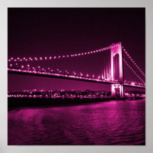 Verrazano Narrows Bridge-utskrift Poster