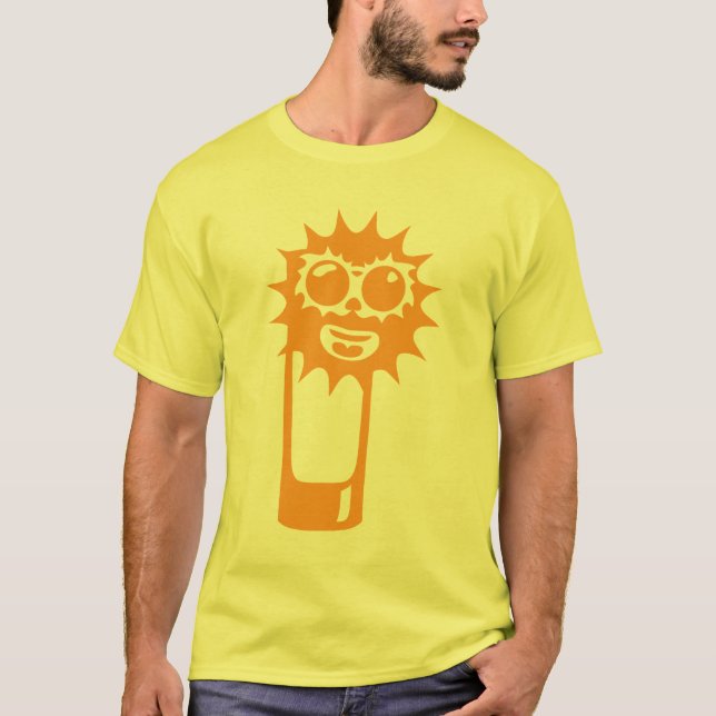 verre alcool pastis soleil lunette 2103 t shirt (Framsida)