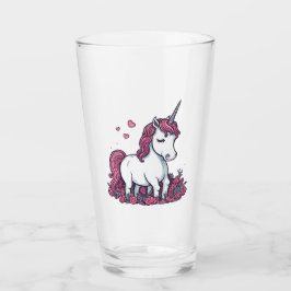 verre licorne glaskopp