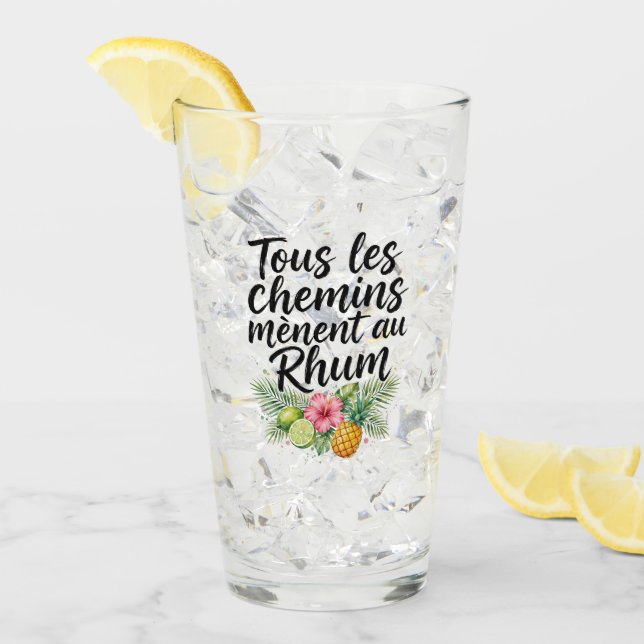 Verre Rhum Glaskopp (Framsida Ice)