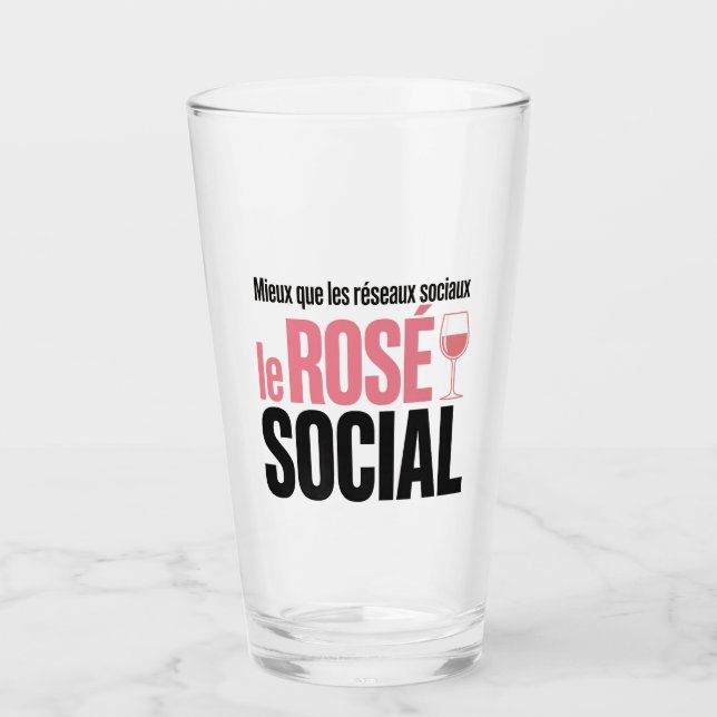 Verre Rosé Glaskopp (Framsida)