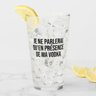 Verre Vodka Glaskopp