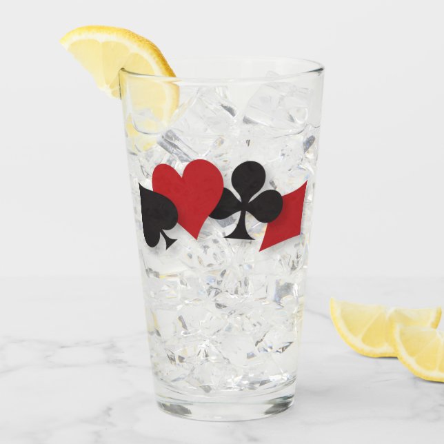 verres carte a jouer  glaskopp (Framsida Ice)