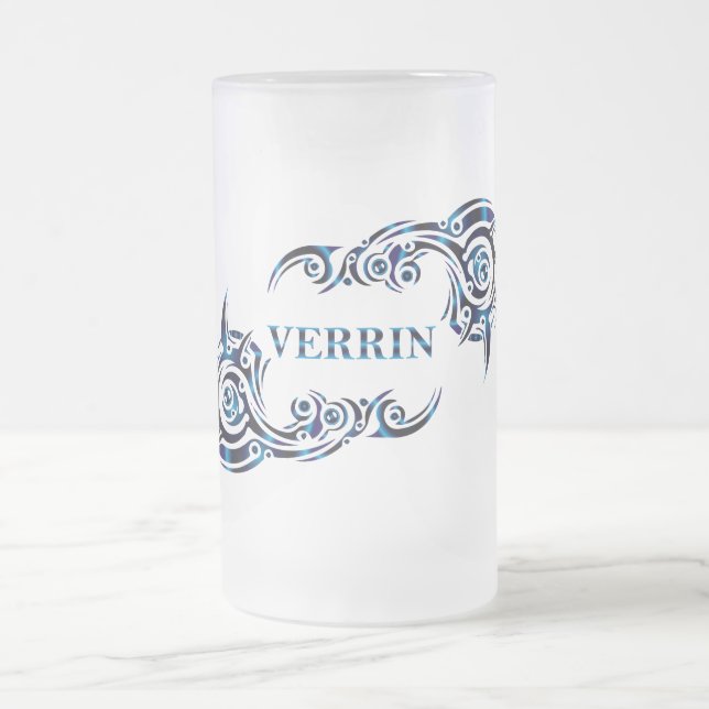 Verrin 3 Beer Glass Frostat Ölglas (Center)