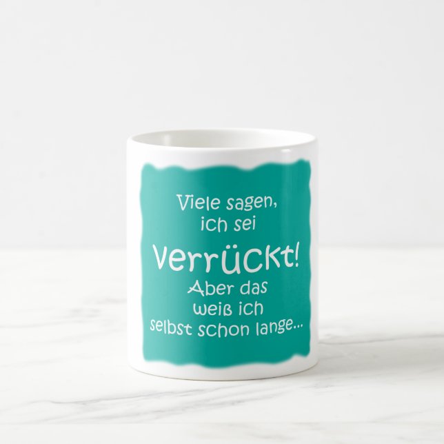Verrückt! Kaffemugg (Center)