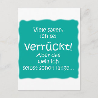 Verrückt! Vykort