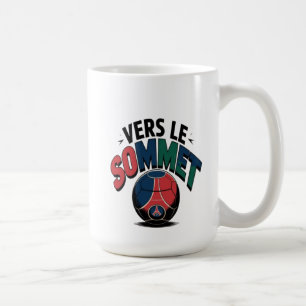 vers le sommet kaffemugg