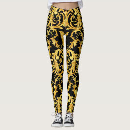 Versace Barocco Collection mönster Leggings