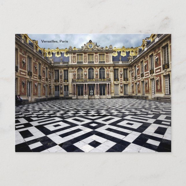 Versaille i Paris Vykort (Framsida)