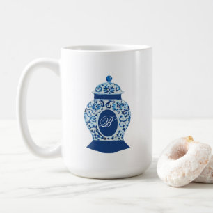 Versailles Chinoiserie Ginger Burk Monogram B Kaffemugg