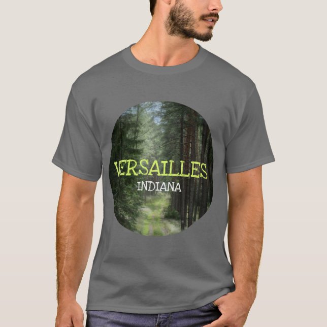 Versailles delstatliga park 3 t shirt (Framsida)