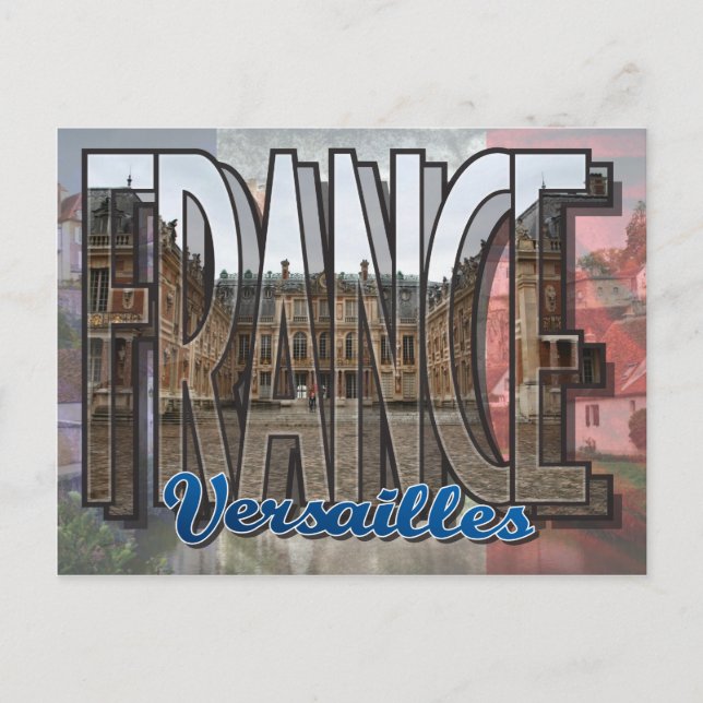 Versailles, Frankrike-vykort Vykort (Framsida)