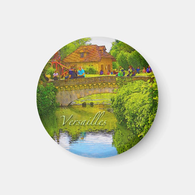 Versailles Gardens Magnet (Framsidan)