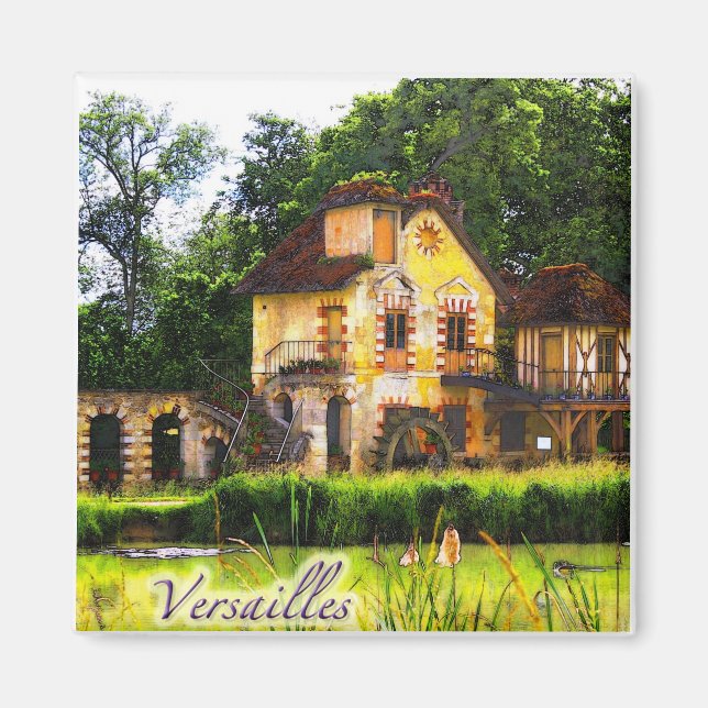 Versailles Gardens Magnet (Framsidan)