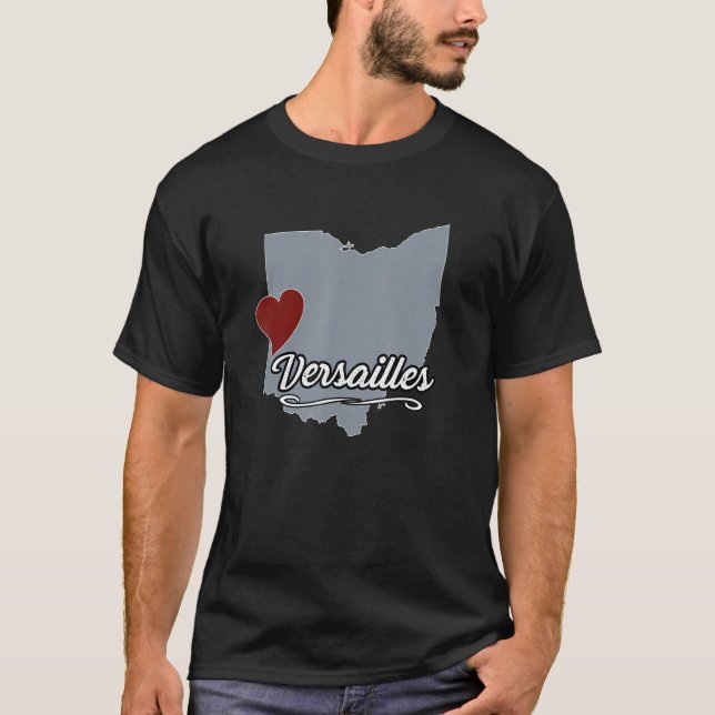 Versailles  Ohio OH City State USA  Cute Souvenir T Shirt (Framsida)