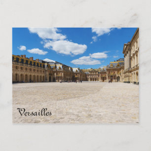 Versailles Palace entrance courtyard - Frankrike Vykort