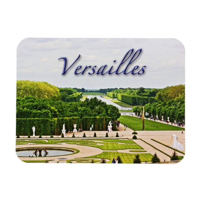 Versailles Palace Gardens Magnet (Horisontell)