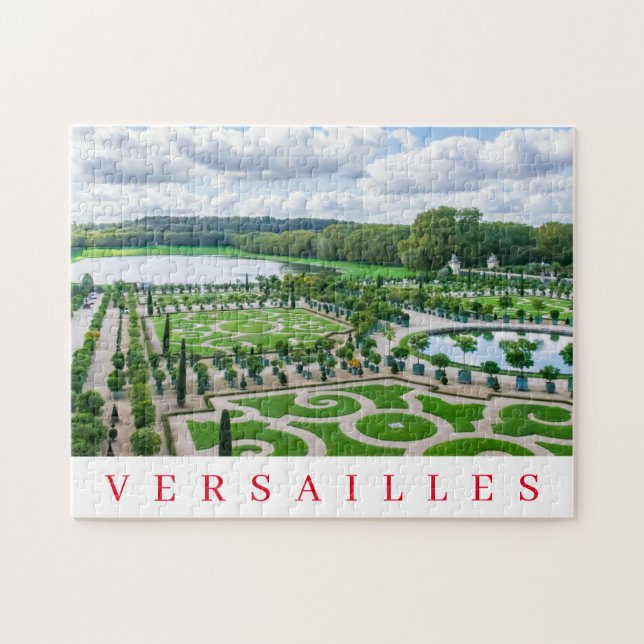 Versailles Palace Gardens puzzle Pussel (Horisontell)