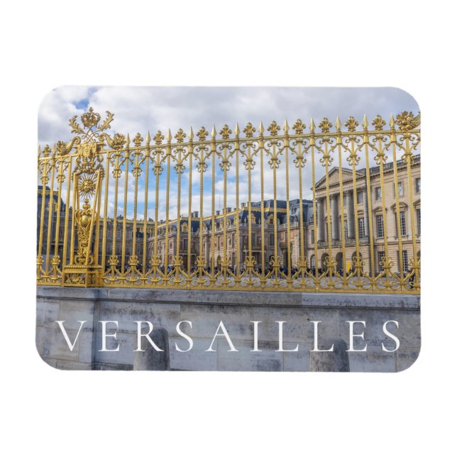 Versailles Palace-räcken för kylmagnet Magnet (Horisontell)