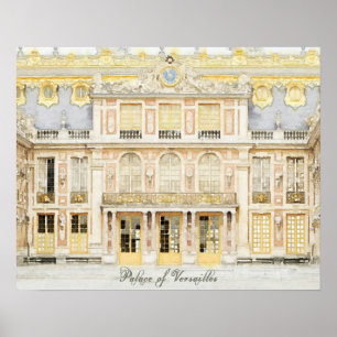 Versailles palats poster